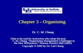 Chapter 3 - Organizing