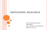 Motivation Research