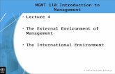 MGMT 110 Lecture 4 Summer