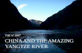 China and the Amazing Yangtze River