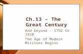 Ch.13  the great century