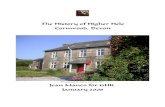 The History of Higher Hele, Cornwood, Devon