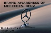 Mercedes Benz -THE LUXURY OF PREMIUM BRAND