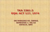 AIR QUALITY AND POLLUTION (TKA 3301)  LECTURE NOTES 5-EQA 1974