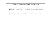 QC Requirements Tab User Guide