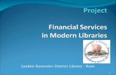 Financial Services in Modern Libraries