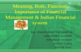 Meaning, Role, Fumction, Importance Of Financial Management