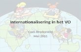 Internationaliseren in vo mei 2011