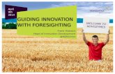 Guiding Innovation with Foresighting at Novozymes