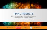 Live 2014 Survey Results: Open Source Development and Application Security Survey
