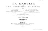 La Kabylie et les Coutumes kabyles 3/3, par Hanoteau et Letourneux, 1893