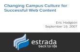 Changing Campus Culture for Successful Web Content