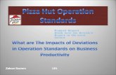 Pizza Hut Operations - Operations Management