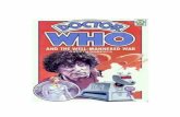 Dr. Who - The Fourth Doctor 33 - The Well Mannered War