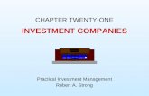 Practical Investment Management by Robert.A.Strong slides ch21