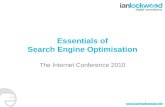 Essentials of Search Engine Optimisation (SEO)