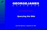 George James :: Querying The Web