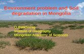 Environemnt Soil Erosion in Mongolia