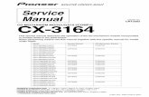 CX-3164 Pioneer CD Mechanism Manual
