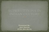 Superstitions in Indian Culture