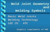 Weld Joint Geometr y and Welding Symbols