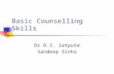 Basic counselling skills