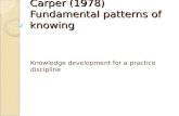 Nursings fundamental patterns of knowing