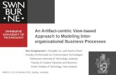 An Artifact-centric View-based Approach to Modeling Inter-organizational Business Processes