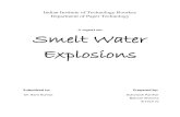 Smelt Water Explosions