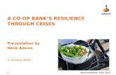 Rabobank, Henk Adams IYC Regional Conference PPT Slides