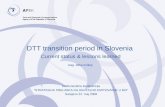 DTT transition period in Slovenia Current status