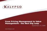 From Pricing Management To Value Managementv3