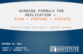 Goenner and Lambertson -- Formula for Replication -- Plan + Prepare + Execute -- OAPCS 2014 Conference -- 141016