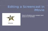 How to finalize your movie and share to YouTube