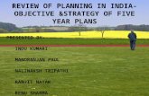 Five Year Plans of India..