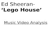 Ed Sheeran- 'Lego House' Video Analysis