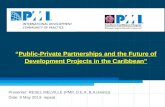 Public Private Partnerships and Development in the Caribbean Pt. 1