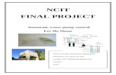 Ncit Final Project  (Water Pump Control System)