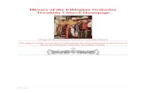 History of the Ethiopian Orthodox Tewahido Church
