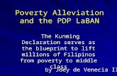 Poverty alleviation and the pdp laban v3