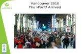 Vancouver insights from the Olympic winter games