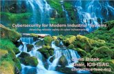 Cybersecurity for modern industrial  systems