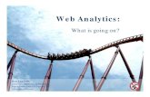 Web Analytics   What Is Going On