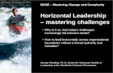 Horizontal Leadership   Managing Change And Complexity Eng 2009