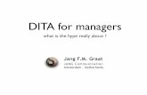 DITA for Managers - a non-technical introduction