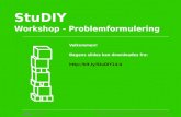 E2014 StuDIY workshop problemformulering