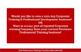 Franchisee Business Opportunity by Peak Performance Trainings ,India