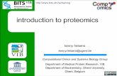 BITS - Introduction to proteomics