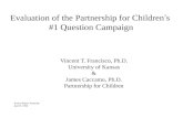 Partnership for Children, Kansas City Metro Area, 1998 Report