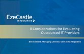 Considerations for Evaluating Outsourced IT Providers